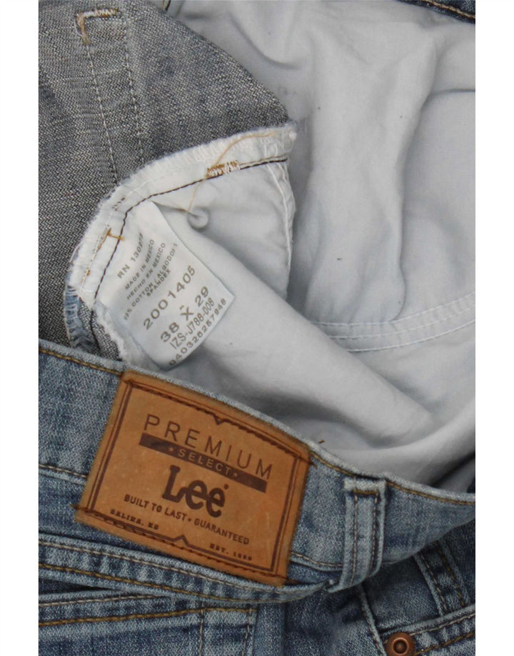 Jeans dritti da uomo Lee W38 L29 cotone blu