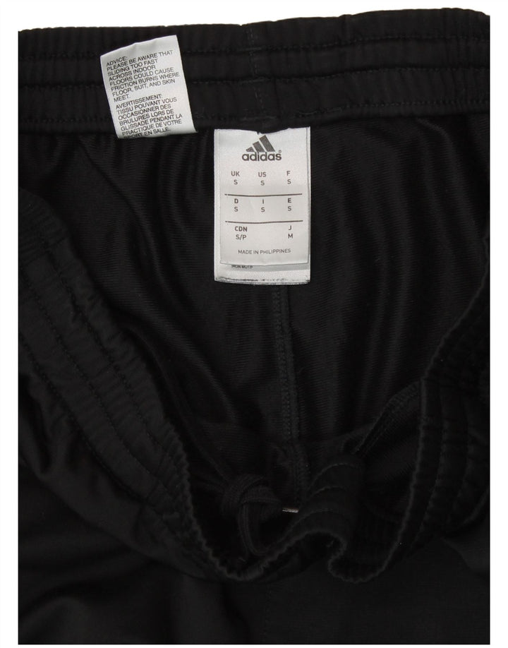 ADIDAS Mens Tracksuit Trousers Joggers Small  Black Polyester