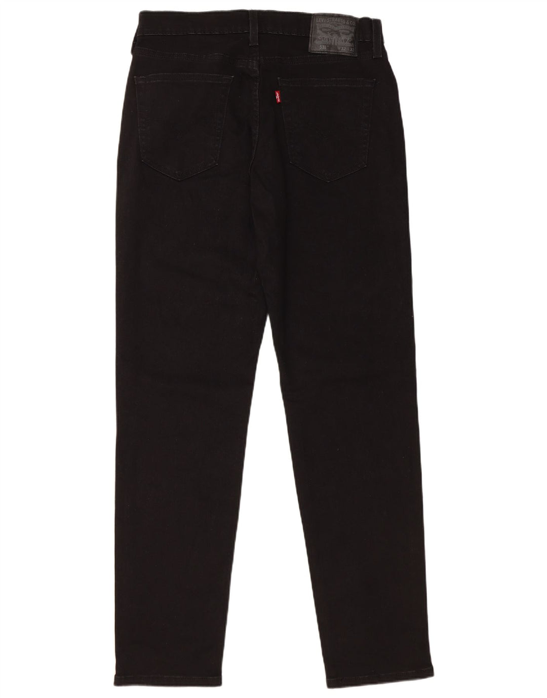 LEVI'S Jeans da uomo 531 slim W32 L32 cotone nero