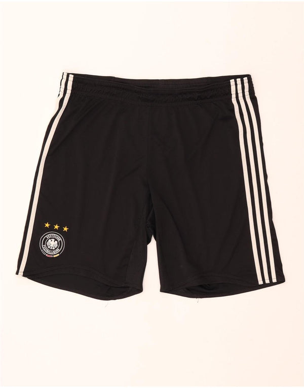 Pantaloncini sportivi ADIDAS da uomo Deutscher Fussball Bund grandi neri