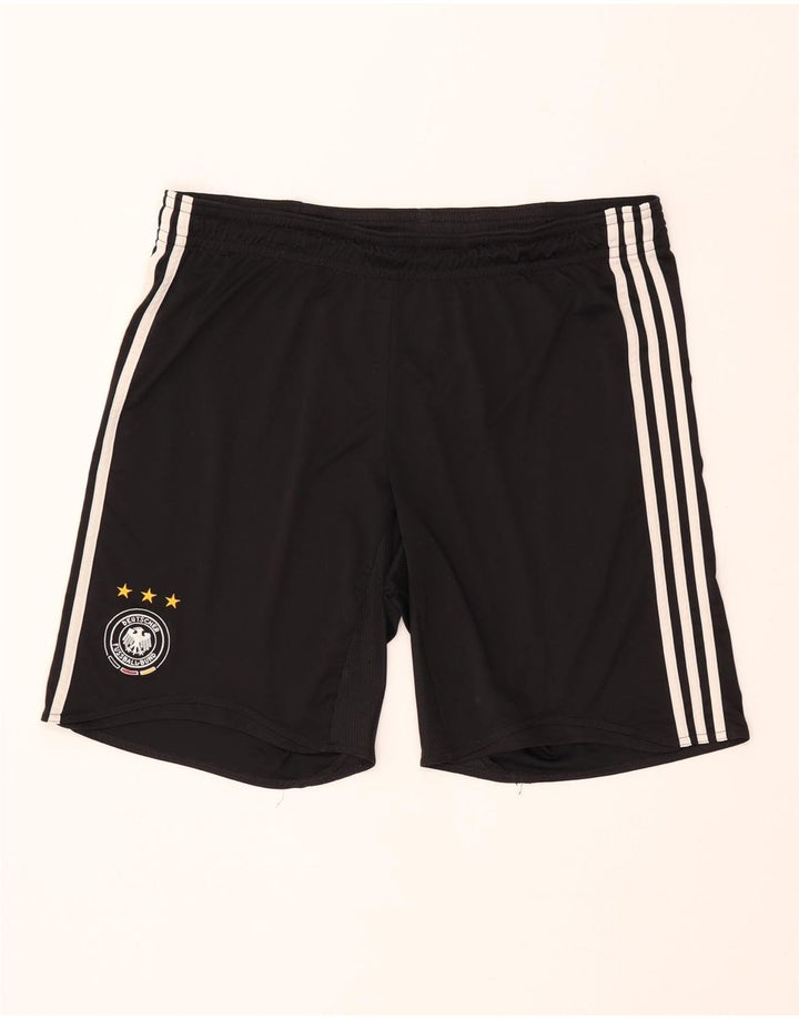 Pantaloncini sportivi ADIDAS da uomo Deutscher Fussball Bund grandi neri