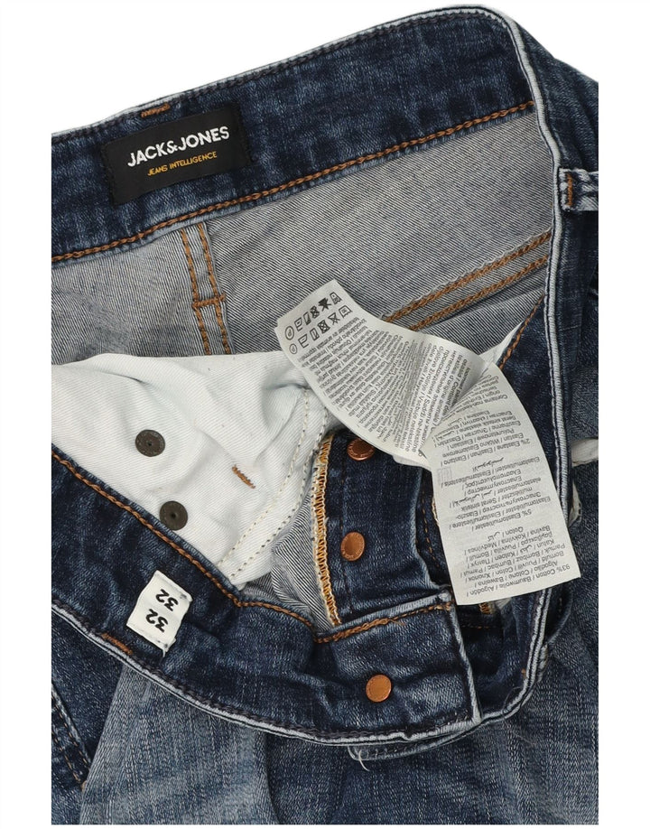 Jeans slim da uomo Jack & Jones W32 L29 cotone blu