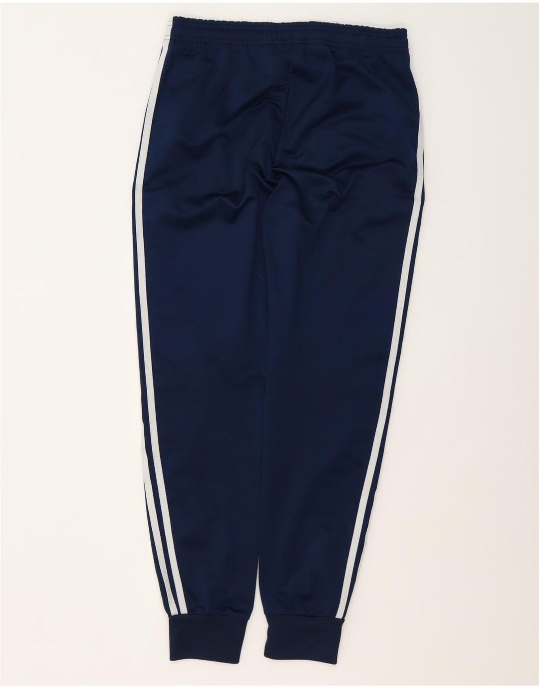 Pantaloni da tuta da ragazzo Adidas Joggers 13-14 anni in poliestere blu navy