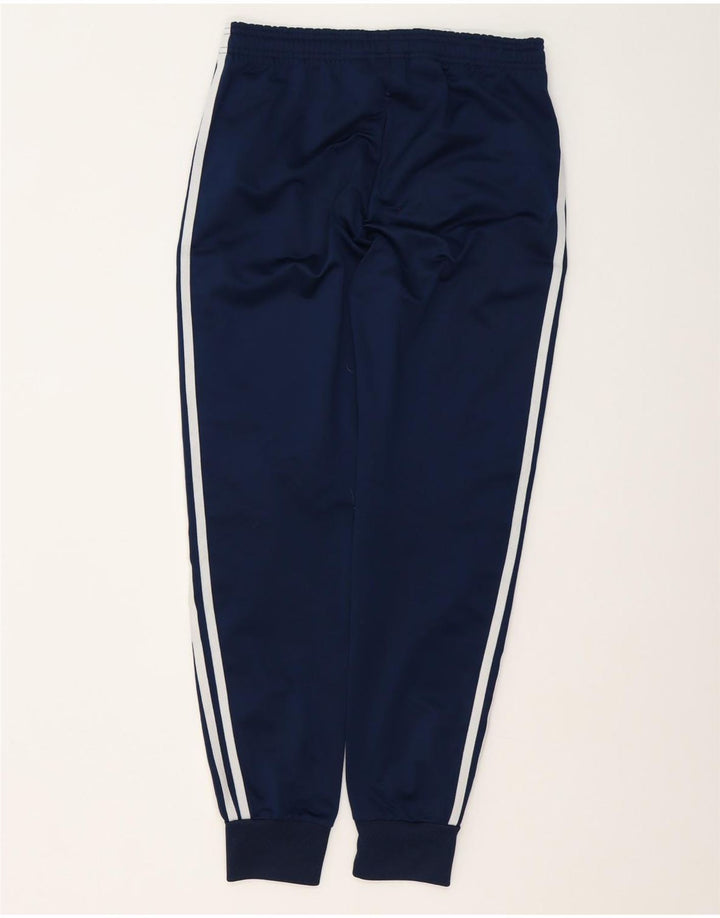 Pantaloni da tuta da ragazzo Adidas Joggers 13-14 anni in poliestere blu navy