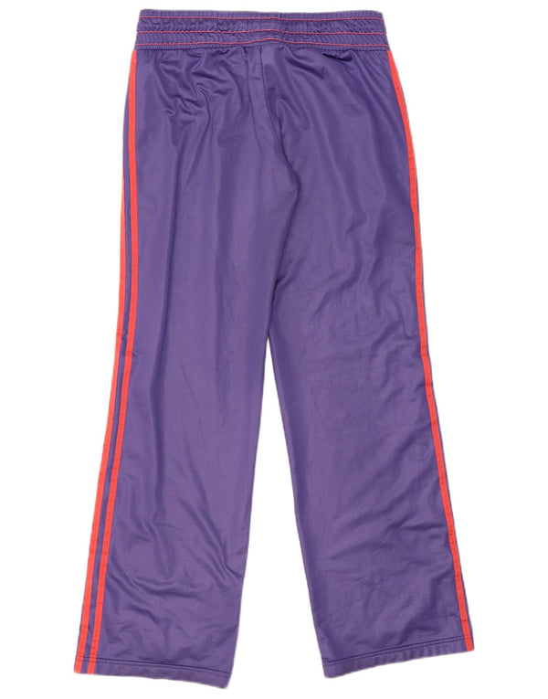 Pantaloni da tuta da donna Adidas UK 14 poliestere viola medio