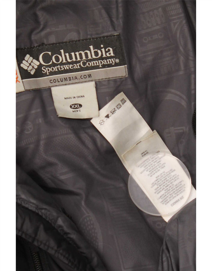 Giacca imbottita da uomo Columbia UK 44 2XL Nylon nero