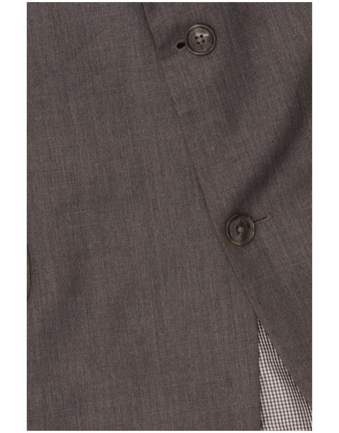 Giacca blazer da uomo a 2 bottoni Tommy Hilfiger UK 42 XL lana grigia