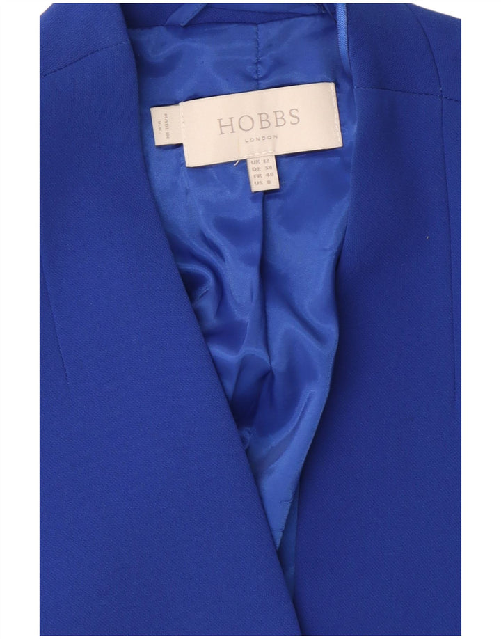 Giacca bolero da donna con maniche a 3/4 Hobbs UK 12 poliestere blu medio