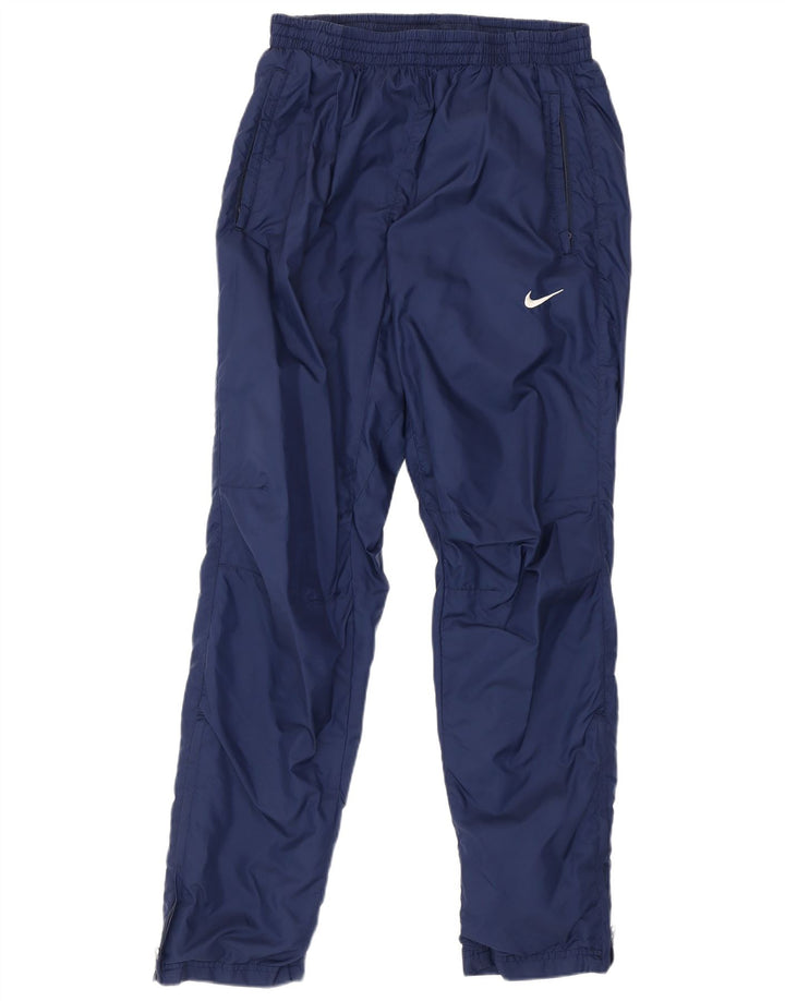Pantaloni da tuta Nike da uomo in nylon blu navy medio