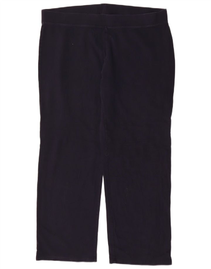 Leggings da donna Marks & Spencer UK 20 2XL Cotone blu navy