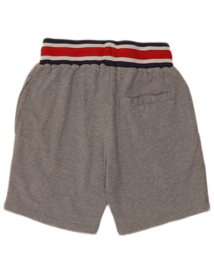 Pantaloncini sportivi grafici da uomo Ellesse XS in cotone grigio