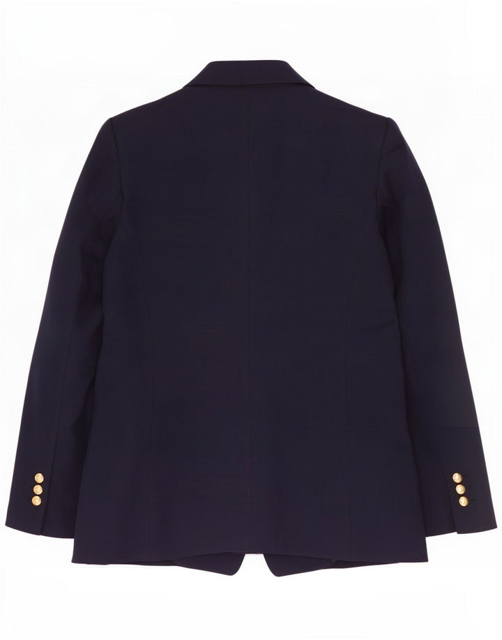 Giacca blazer doppiopetto da donna Zara UK 14 blu navy medio