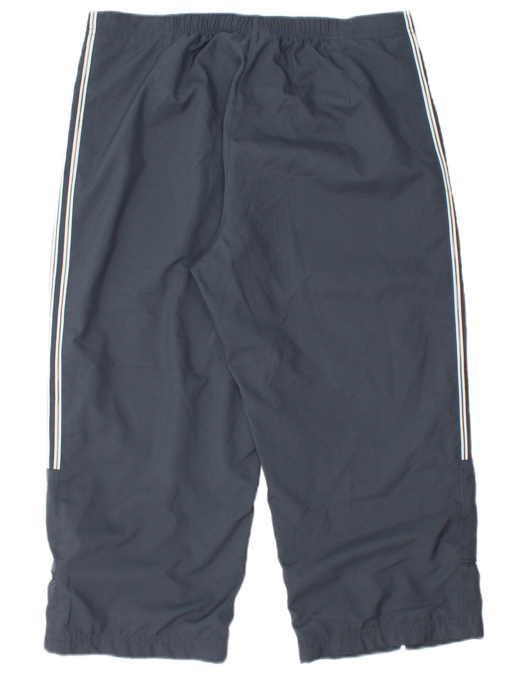 Pantaloni da tuta ADIDAS Capri Cargo da donna UK 14 Poliestere grigio medio
