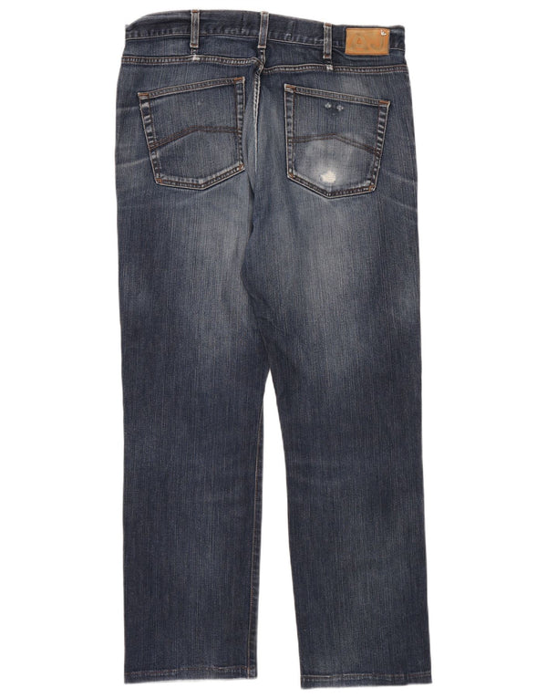 Jeans dritti da uomo ARMANI W36 L30 Blu