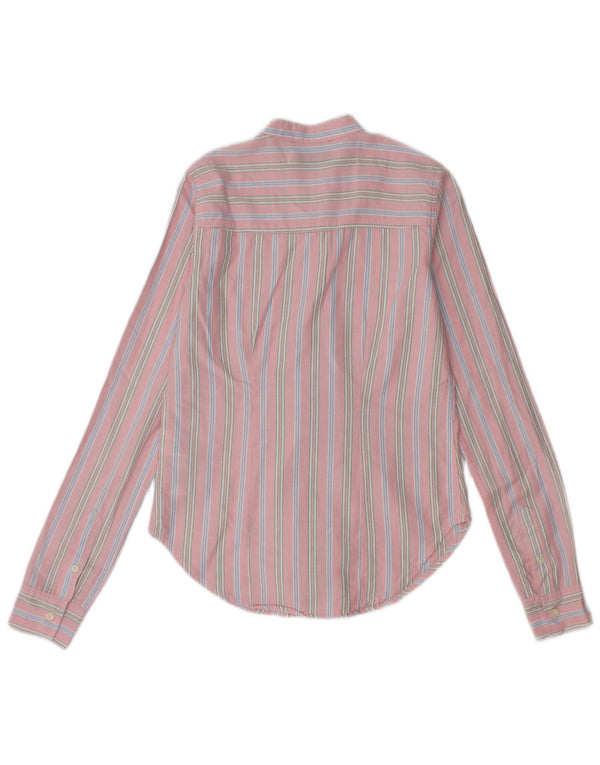 Camicia da donna Abercrombie & Fitch UK 2 2XS Cotone a righe rosa