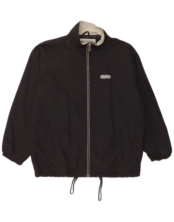 Giacca antipioggia da uomo Iguana UK 40 grande nylon nero