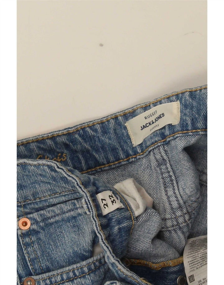 Jeans slim da uomo Jack & Jones W27 L32 cotone blu