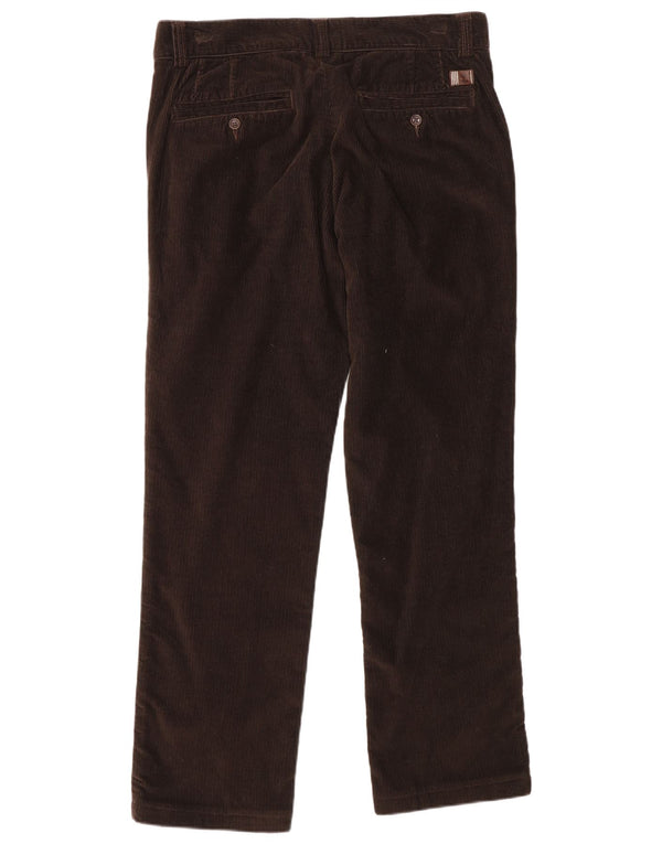 Pantaloni dritti in velluto a coste da uomo Timberland Earthkeepers W32 L32 Marrone