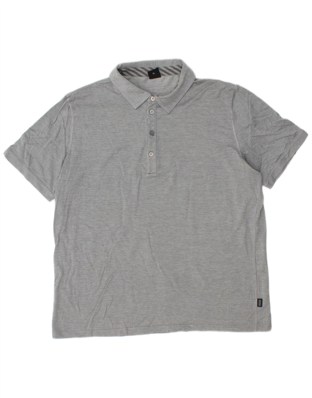 Polo da uomo Hugo Boss XL grigia chiazzata