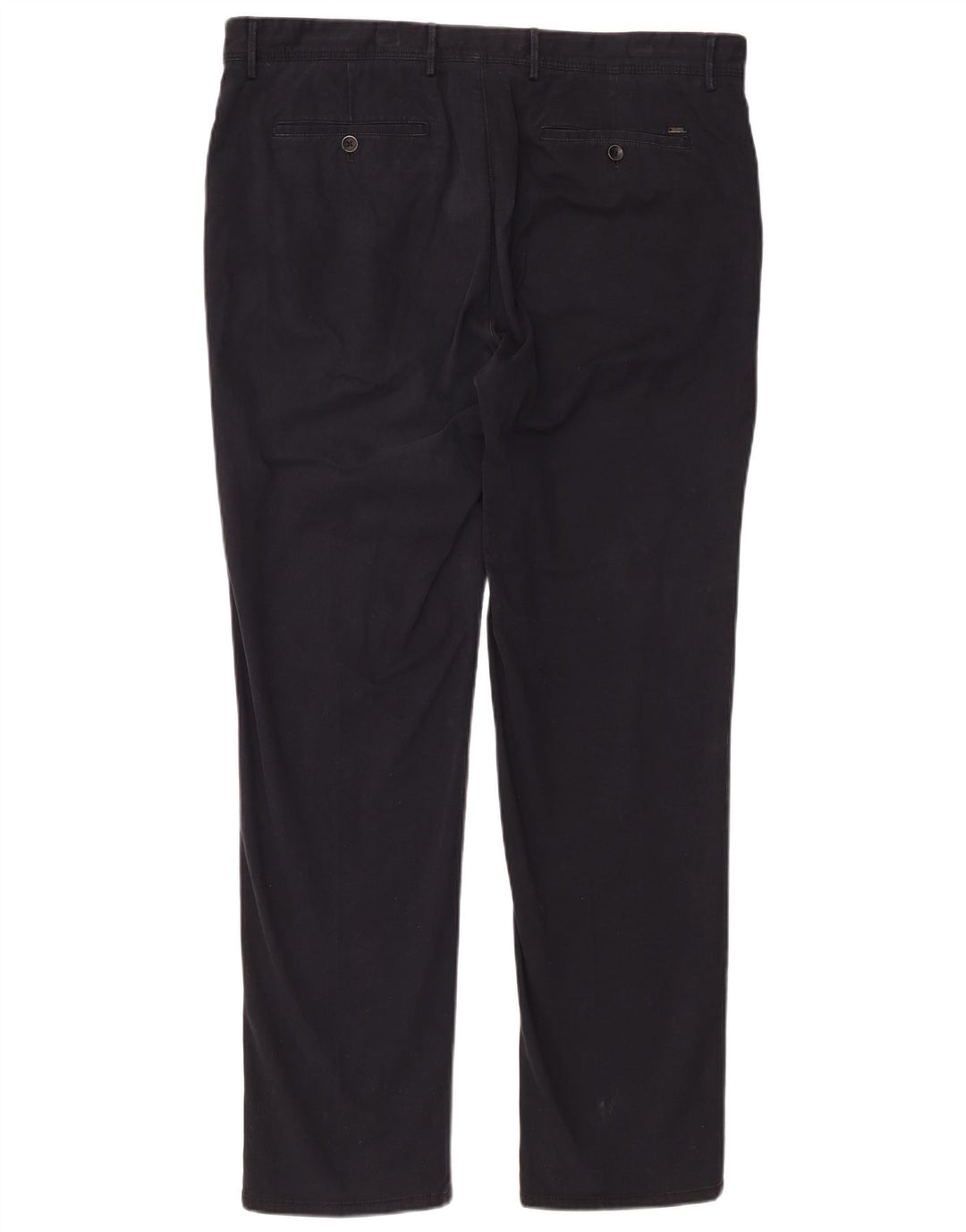 MASSIMO DUTTI Pantaloni chino da uomo vestibilità regolare EU 44 Large W34 L31 Nero