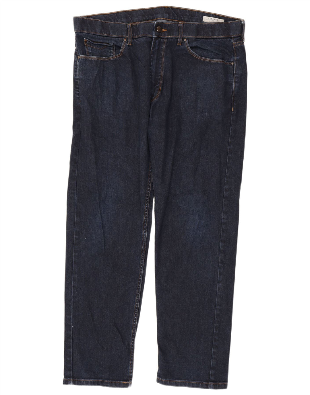 Jeans affusolati da uomo Marks & Spencer W36 L29 cotone blu navy