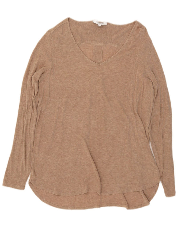 Maglia da donna Essentials a maniche lunghe UK 12 Beige medio screziato