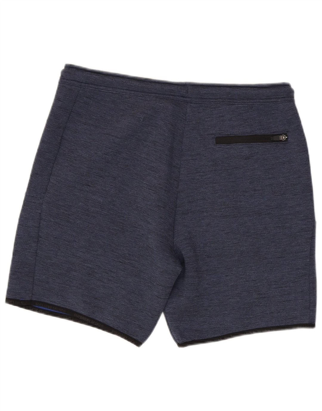 Pantaloncini sportivi da uomo Superdry Large in poliestere blu navy