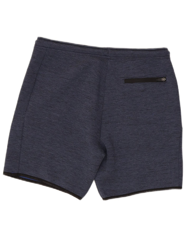 Pantaloncini sportivi da uomo Superdry Large in poliestere blu navy