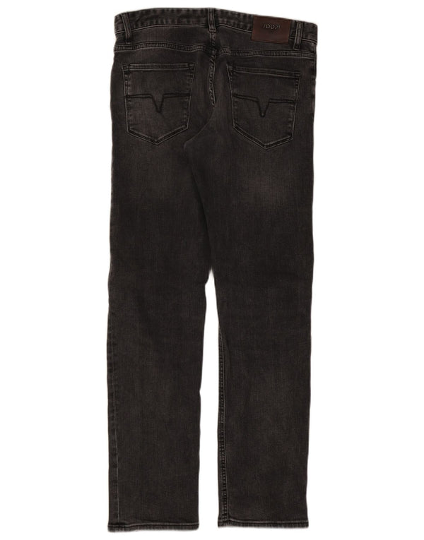 Joop Jeans dritti da uomo Roy vestibilità regolare W31 L32 cotone grigio