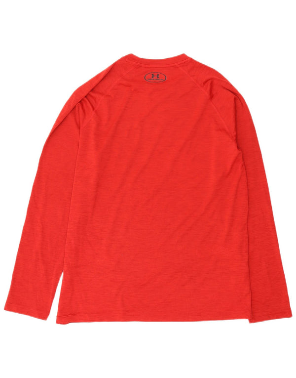 Maglia a maniche lunghe da uomo Under Armour Rosso medio