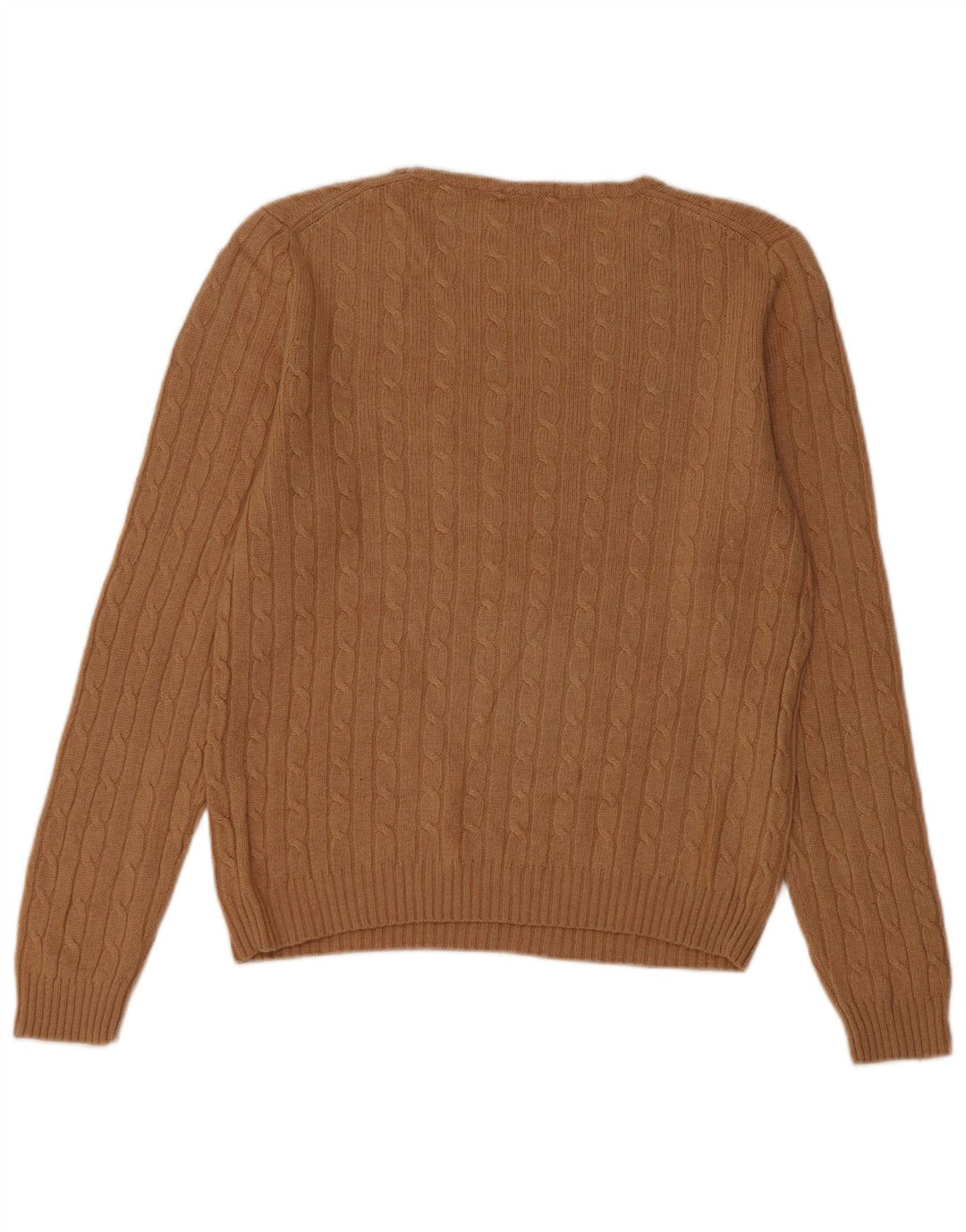 J. Crew Maglione da donna con scollo a barca UK 14 Marrone medio