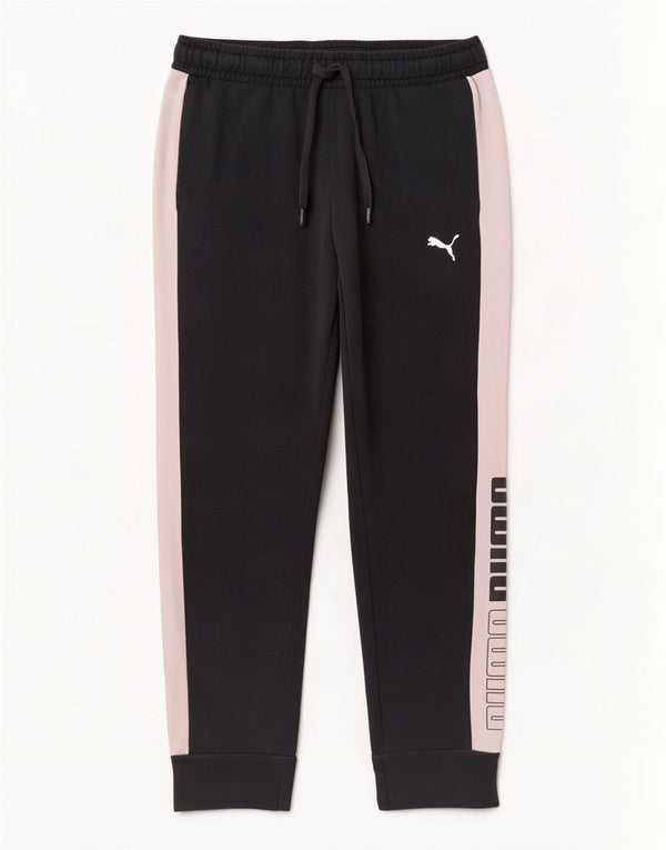 Pantaloni da tuta da donna Puma Joggers UK 10 Small Black Colourblock