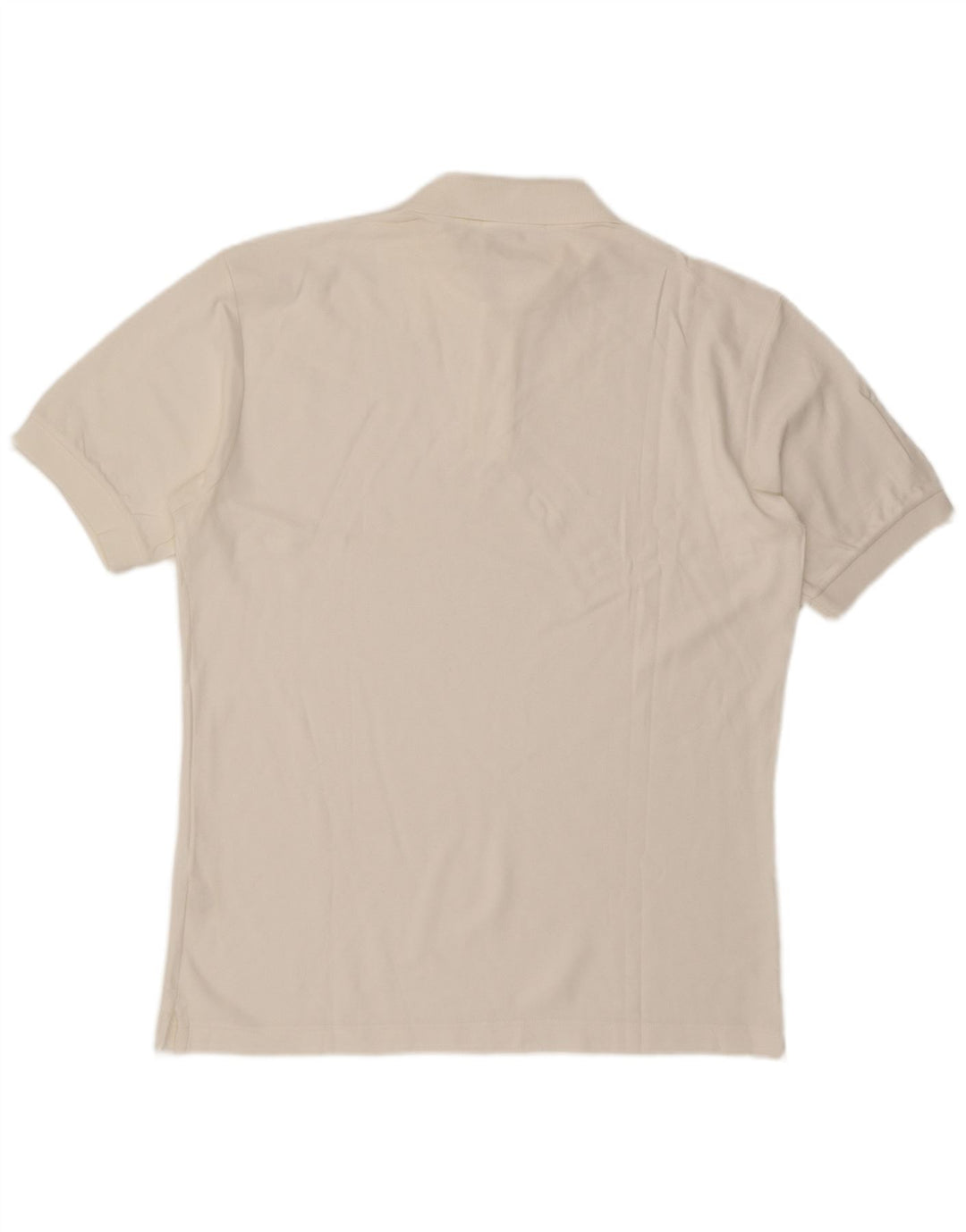 Polo alta da uomo Fila Large in cotone bianco