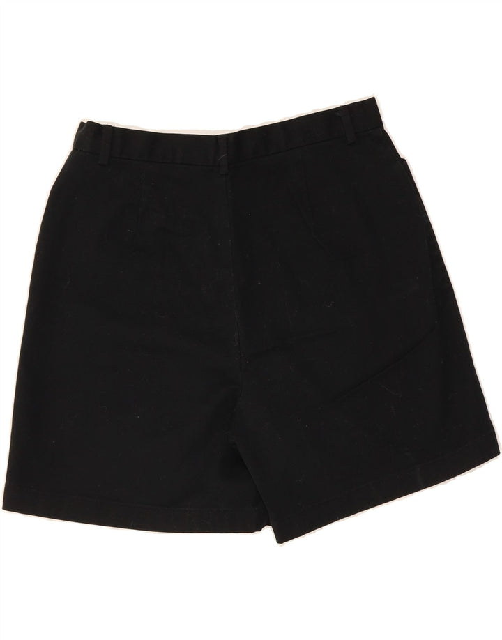 DOCKERS Womens Casual Shorts US 8 Medium W30 Black Cotton Vintage Dockers and Second-Hand Dockers from Messina Hembry 
