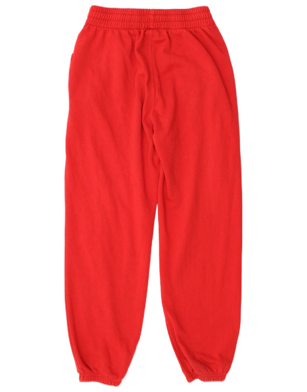 Pantaloni da tuta da donna ADIDAS Joggers UK 12 medio rosso cotone