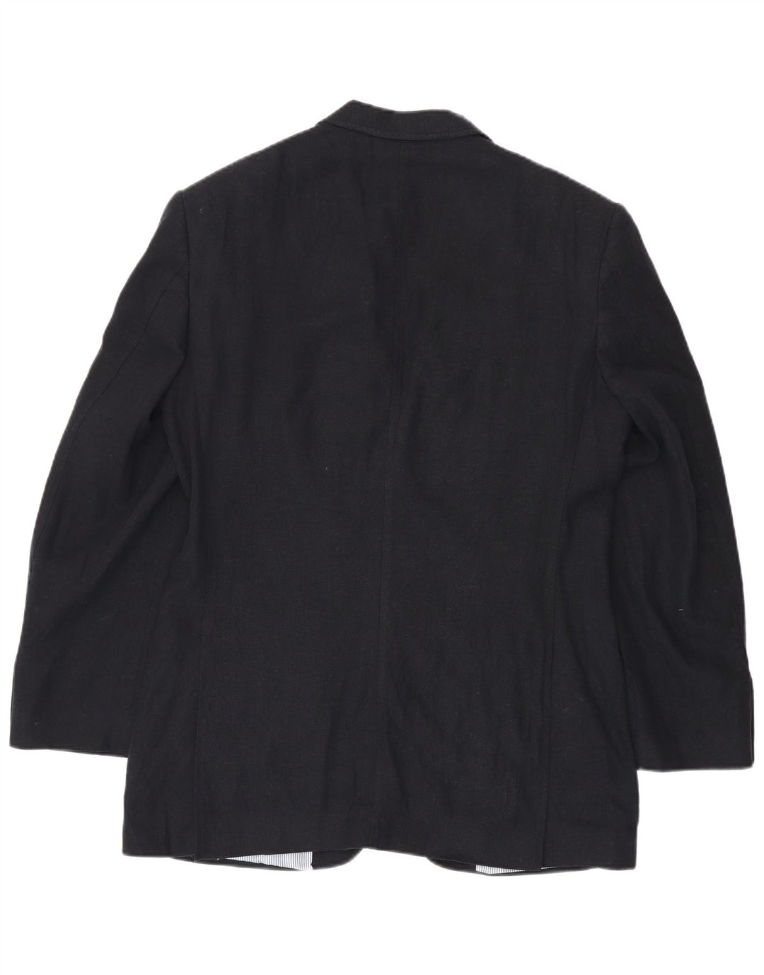 Giacca blazer a 2 bottoni da uomo Marks & Spencer UK 38 Lino medio blu navy