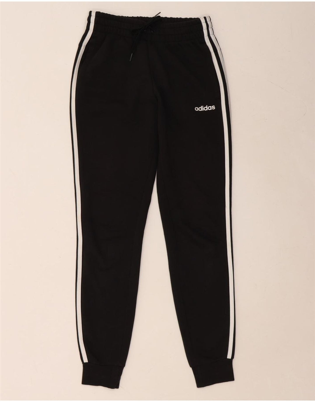 Pantaloni da tuta da donna ADIDAS Joggers UK 4/6 XS cotone nero