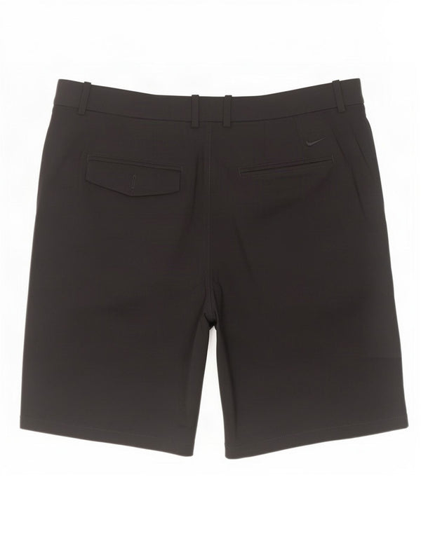 Pantaloncini chino Nike Dri Fit da uomo grandi W36 poliestere nero