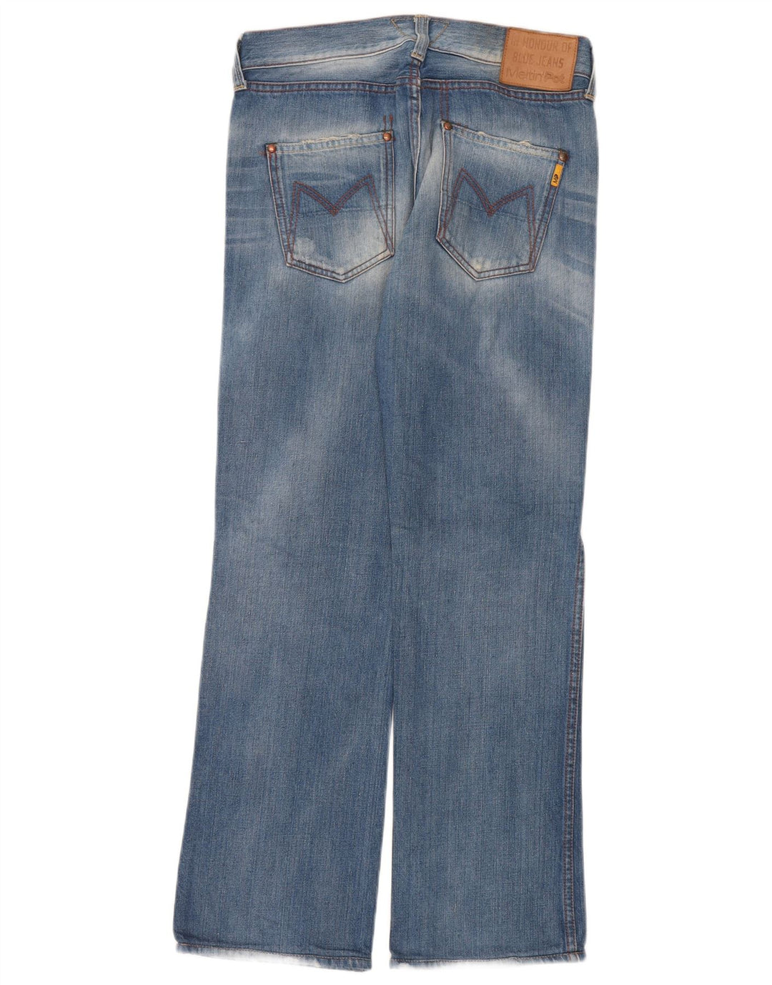 Jeans dritti da donna Meltin' Pot W26 L32 cotone blu