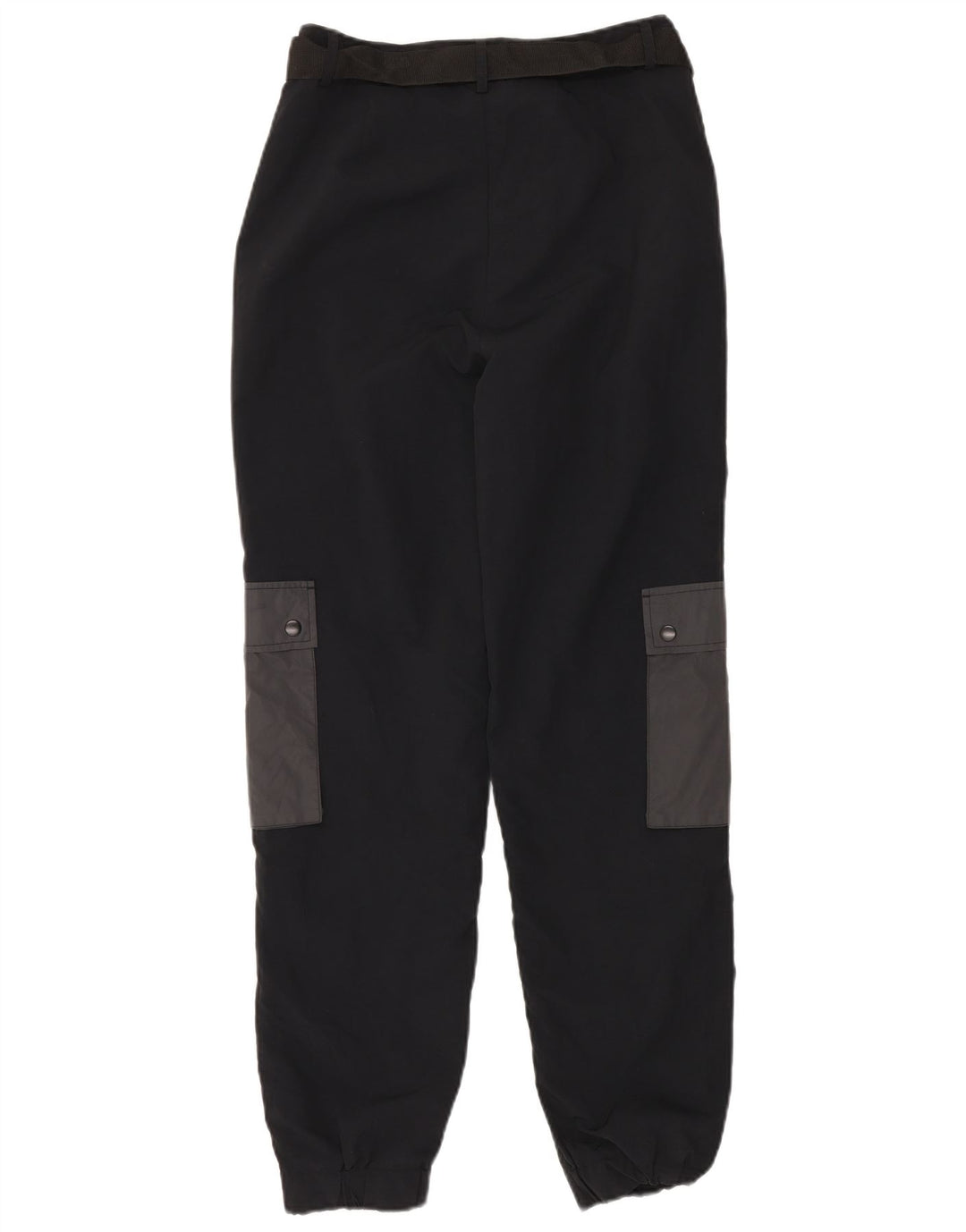 Pantaloni cargo da donna Ellesse UK 12 Medium W30 L30 Blu navy Colorblock