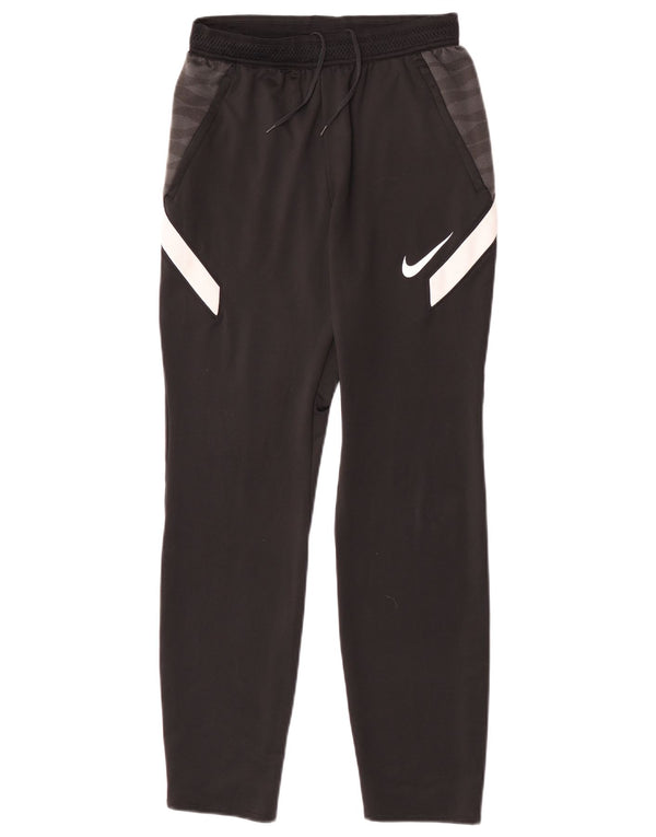 Pantaloni da tuta Nike da ragazzo Dri Fit Slim 13-14 anni XL Nero Colourblock
