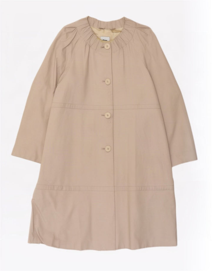 Soprabito vintage da donna IT 44 beige medio