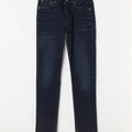 Jack & Jones Uomo Tim Slim Jeans W30 L30 Blu Navy Cotone