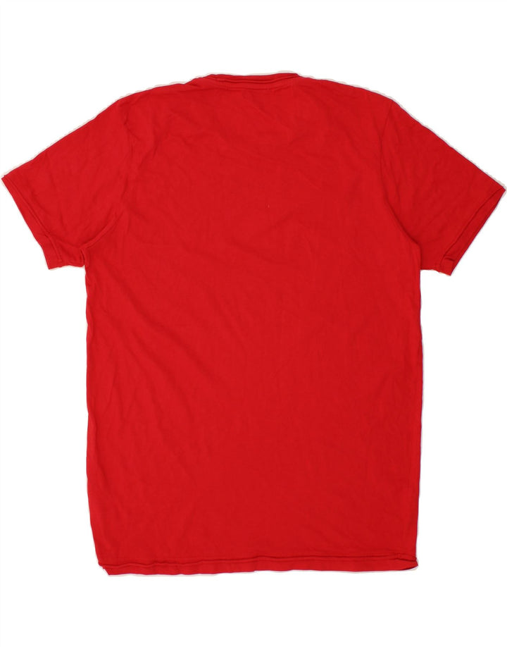 JULES Mens Graphic T-Shirt Top XL Red Cotton Vintage Jules and Second-Hand Jules from Messina Hembry 