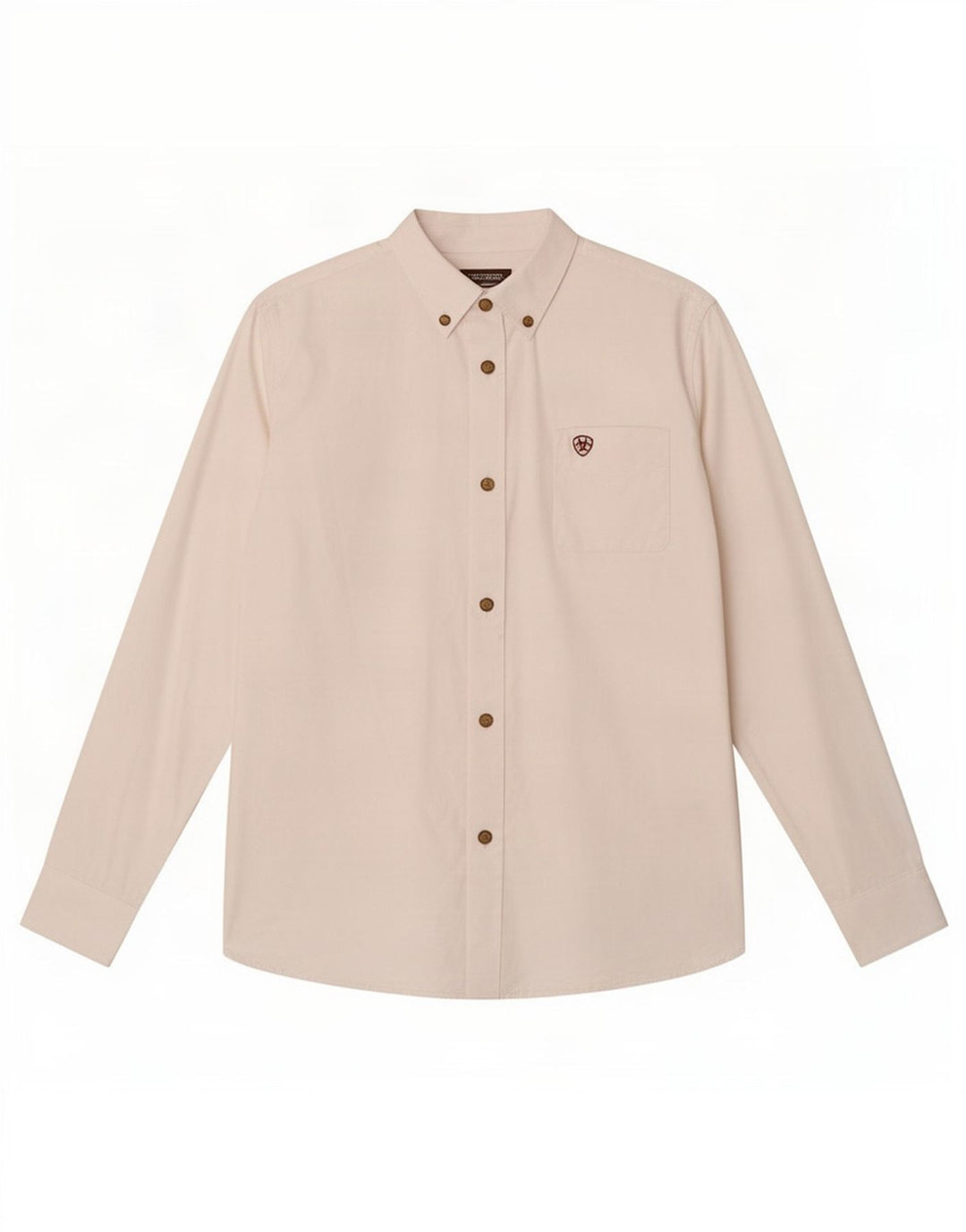 Camicia Ariat per ragazzi 12-13 anni Large in cotone bianco