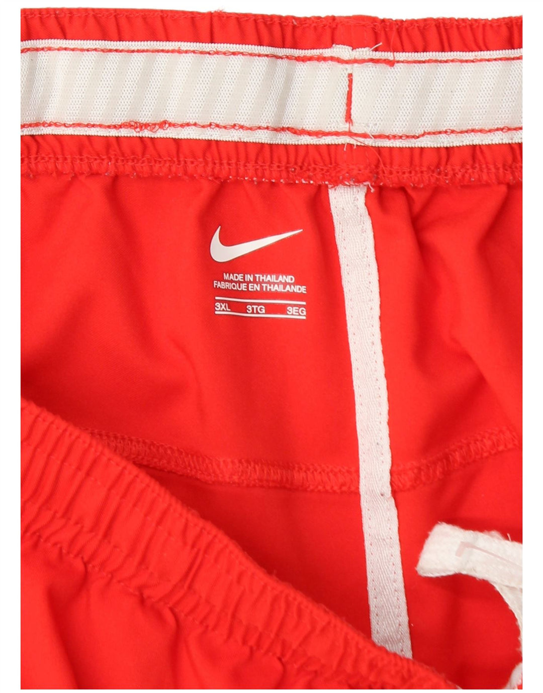 Pantaloncini sportivi Nike da uomo 3XL rosso poliestere