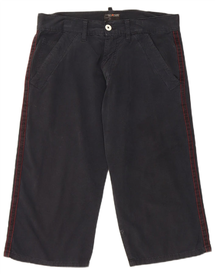 Bermuda da uomo Energie W30 medio in cotone blu navy
