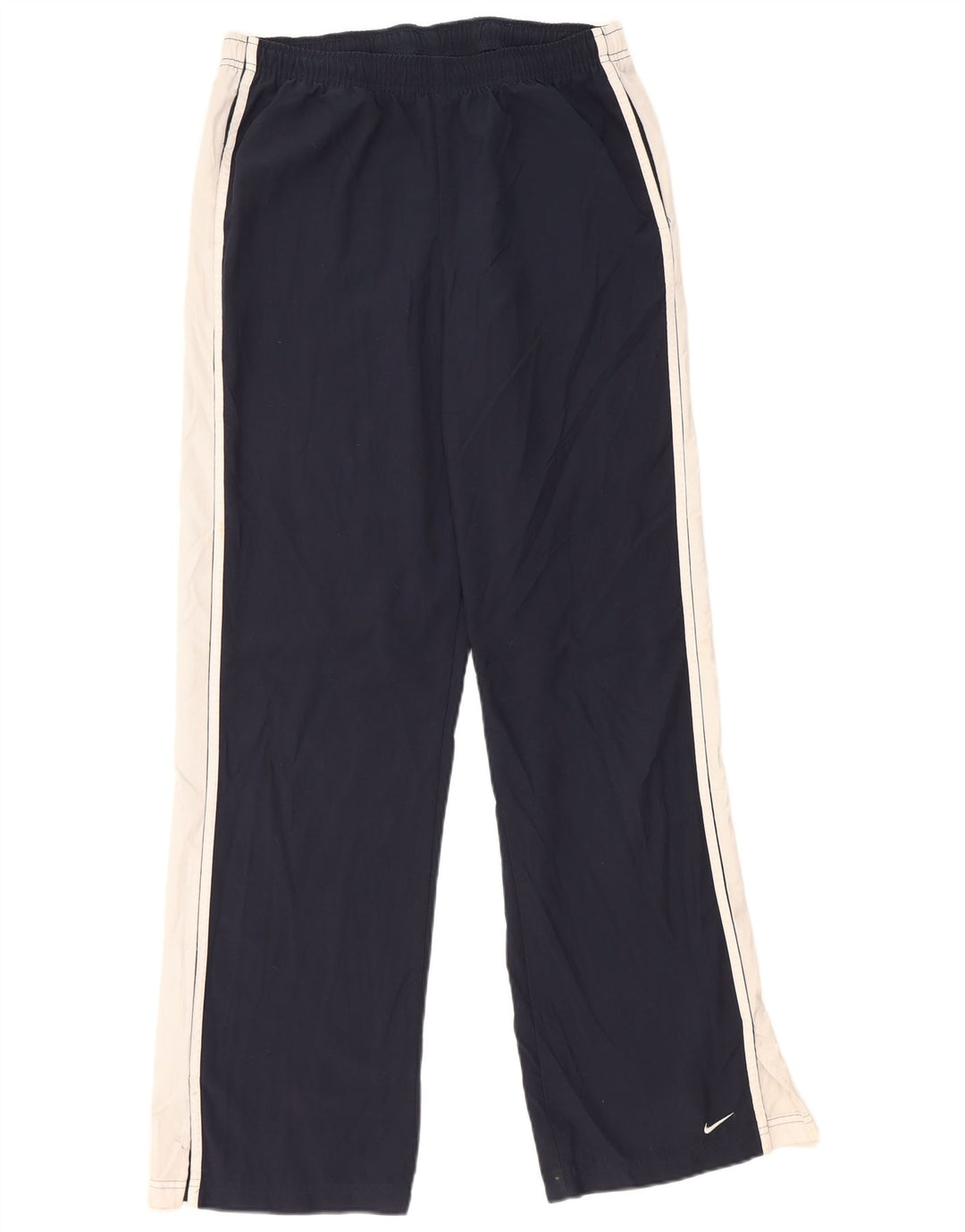 Pantaloni della tuta da donna Nike US 8/10 Medium Navy Blue Colourblock