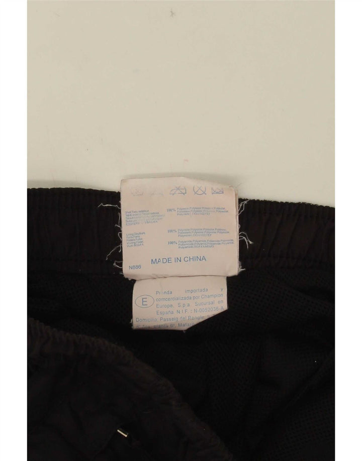 Pantaloni da tuta da uomo Champion in poliestere nero medio