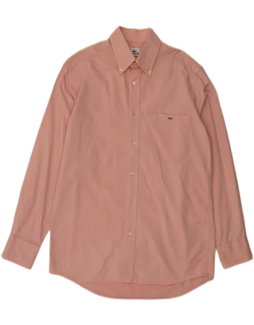 Camicia da uomo Lacoste taglia 40 cotone rosa medio
